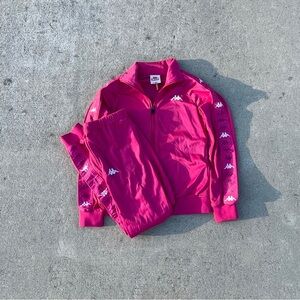 Kappa Fuchsia Jacket with Logo